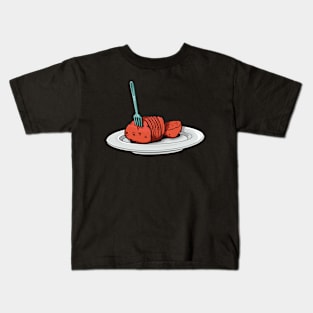 potato food illustration Kids T-Shirt